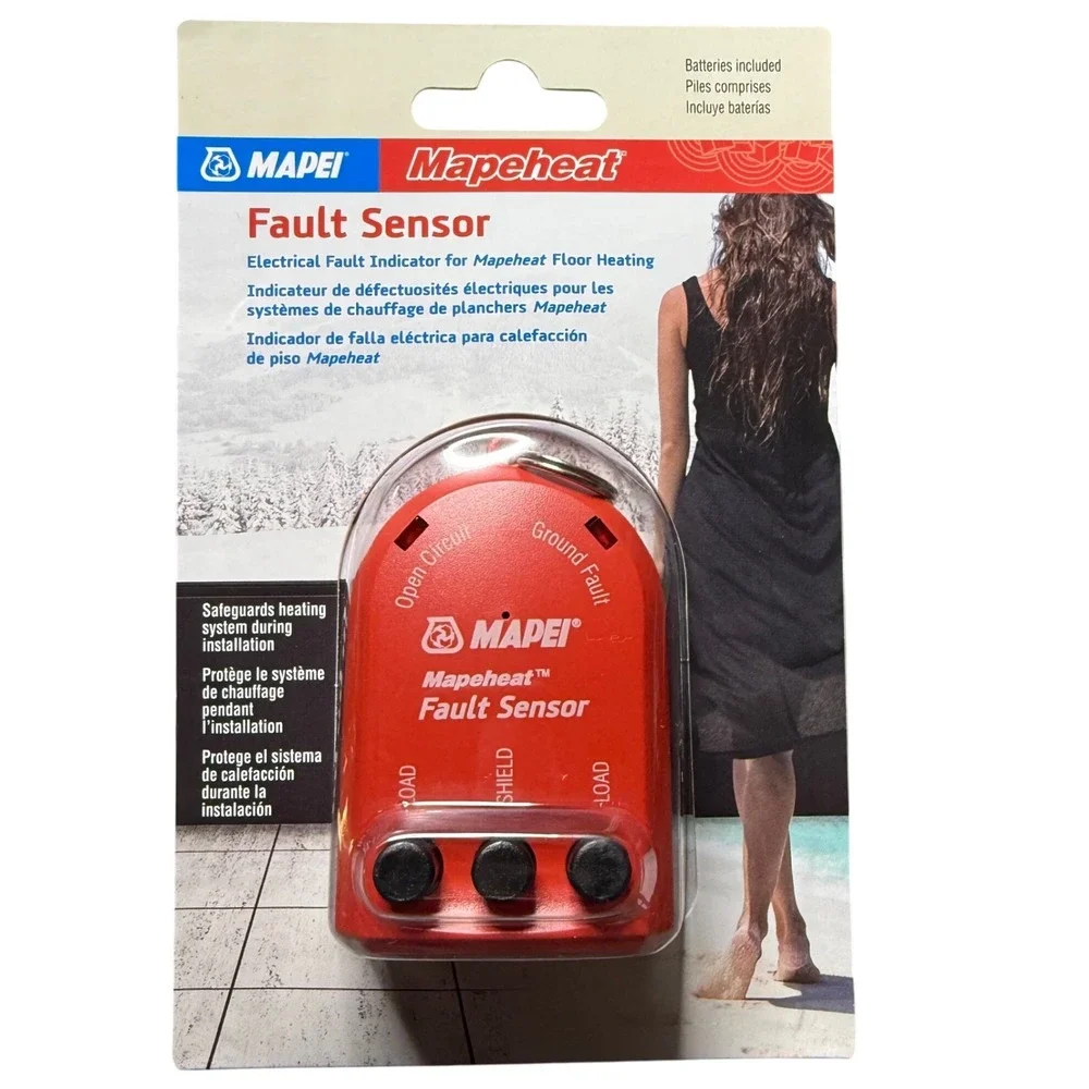 Mapei Mapeheat Fault Sensor Electrical Indicator for‎ Heated Floors Red